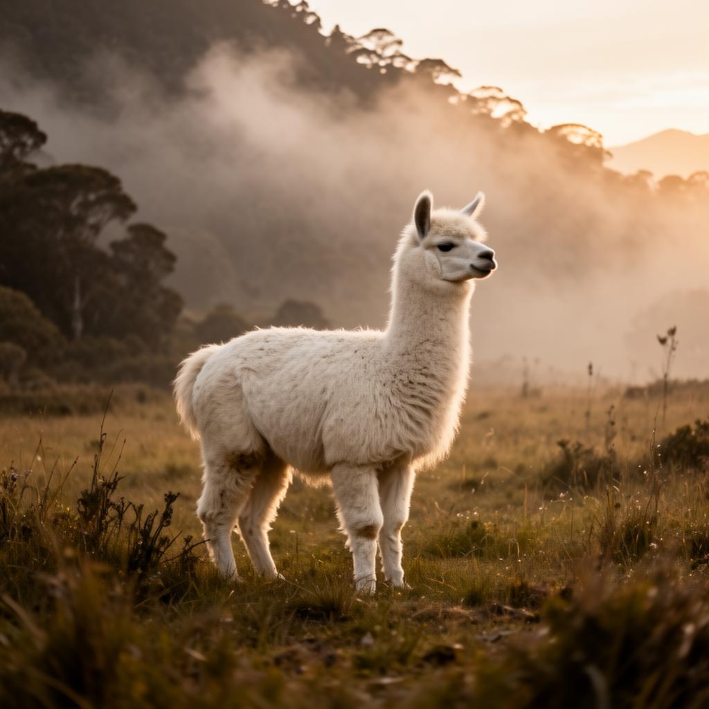 Experiencia única con alpacas